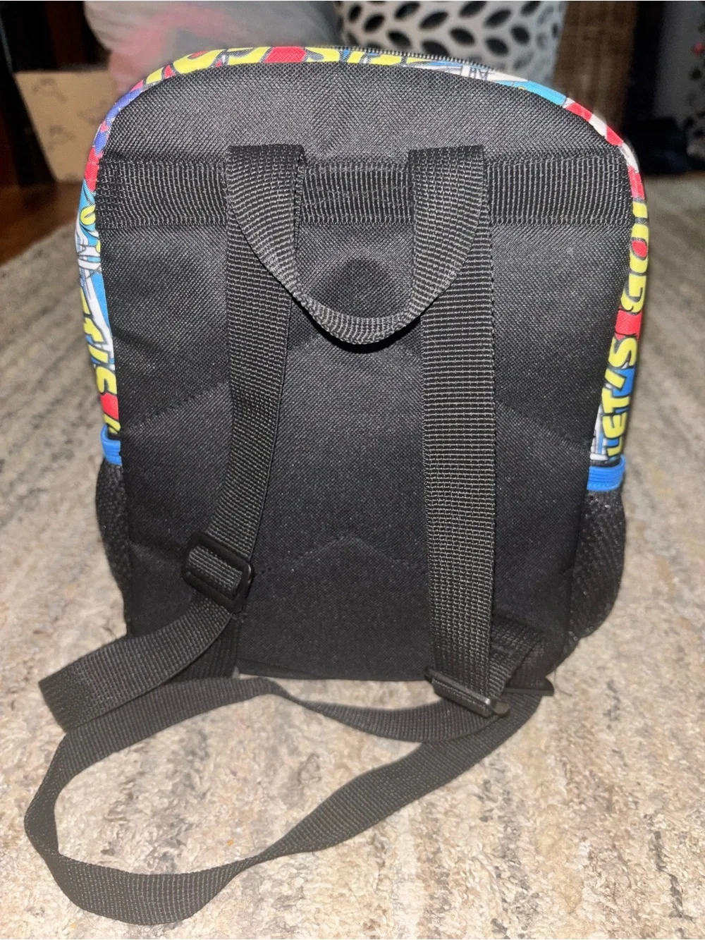 Sonic Kids Blue Character Mini Backpack